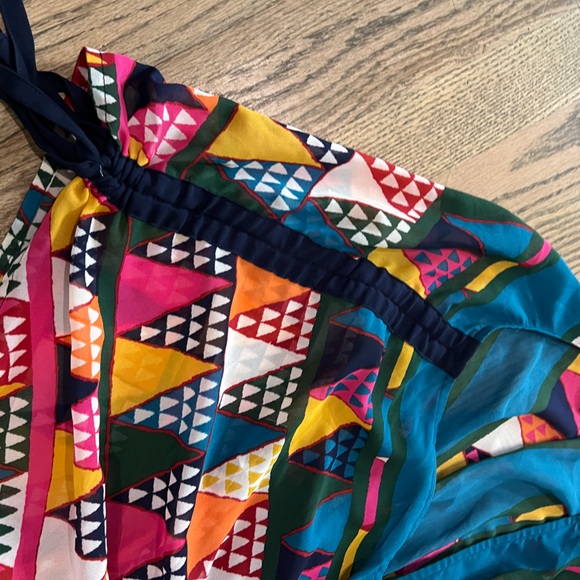 Multicolor Geometric Pattern Dress - Picture 7 of 8